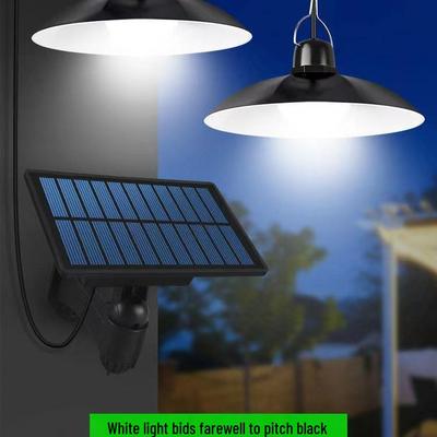 Lampe de tente étanche à énergie solaire: Suspension Intérieur/Extérieur avec Contrôle de la Lumière