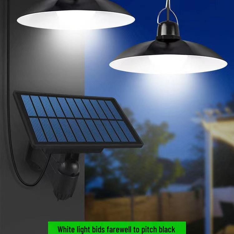 Solar-Powered Waterproof Tent Light: Indoor/Outdoor Pendant with Light Control