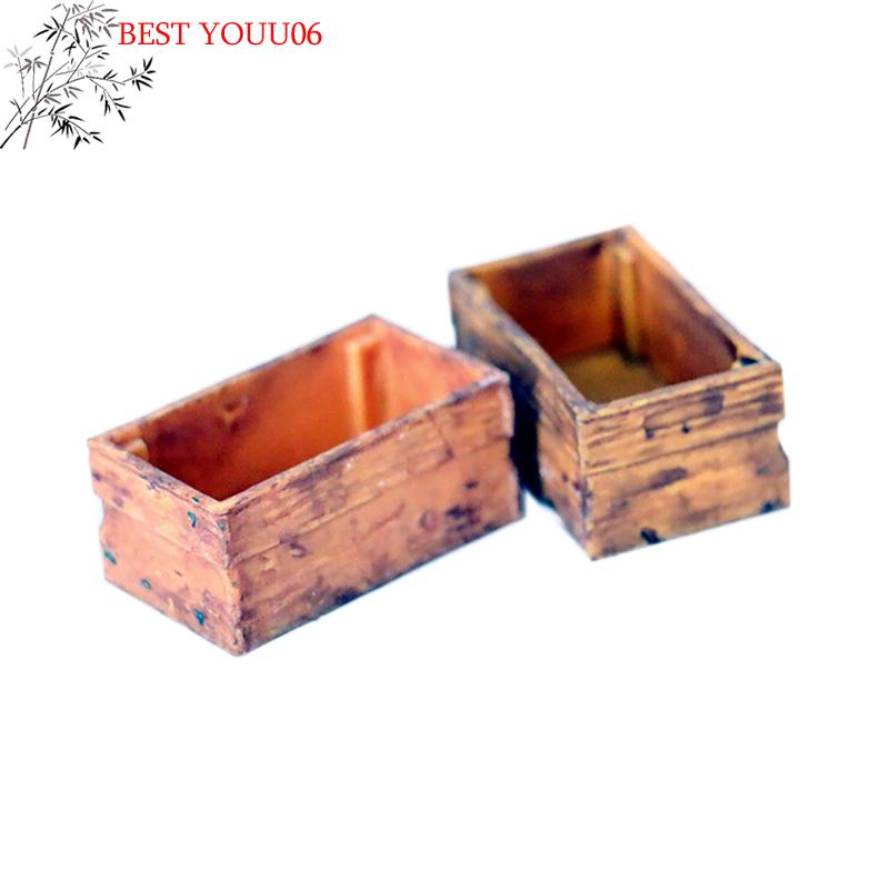 (YOUU06)1/6 1/12 Dollhouse Miniture Simulation parts box Hollow frame Storage model Decoration Accessories Toys