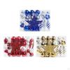 88pcs Christmas Decorative Balls, Tree Ball Ornaments, Shatterproof Craft Pendants,