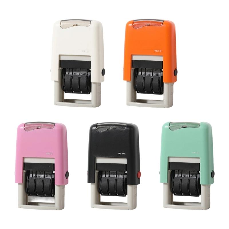 Sturdy Plastic Date Stamping For Easy Marking On Notebook Card And Gift Wrapping Materials