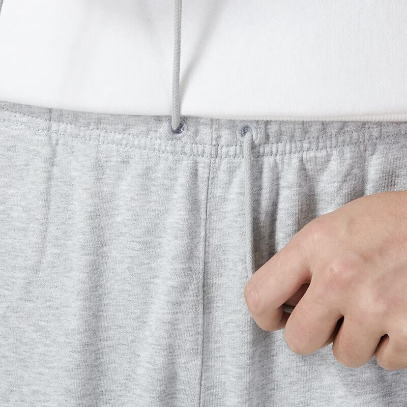 Puma Solid Color Drawstring Cuffed Sweatpants Unisex Bottoms Gray 536772-04