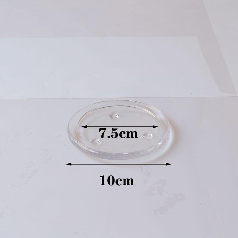High Borosilicate Glass Windproof Candle Cover for Wedding Candelabra and Buddha Butter Lamp