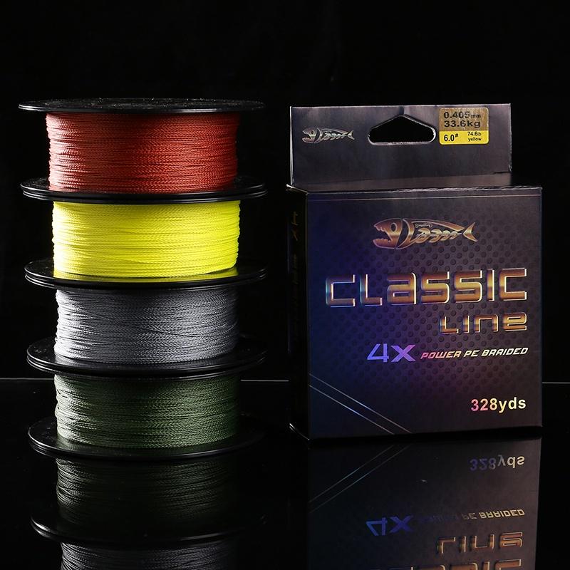 

Плетеная леска 300 м/328 ярдов Superline, 4 нити, морская пресноводная леска 1.0