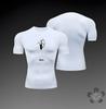 2024PRO Men's Fitness Quick-Dry Bodybuilding T-Shirt - Breathable, Tight Abdomen Shaping, Short Sleeve.