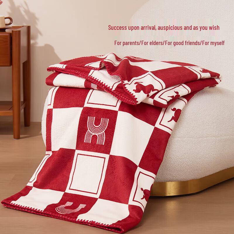 Hengyuanxiang Travel Comfort Plush Blanket