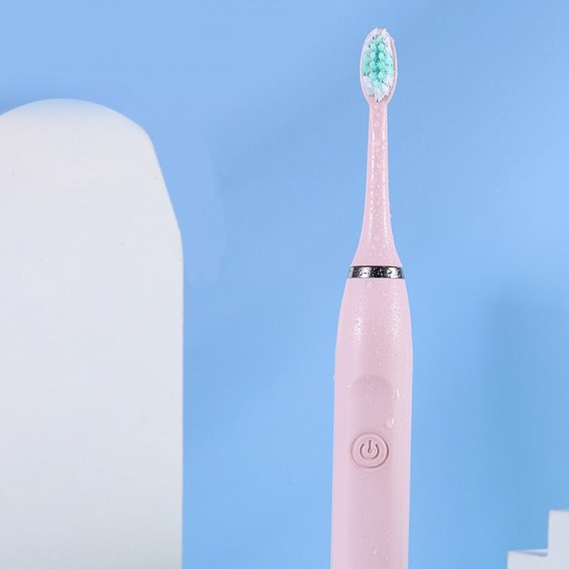 Electric Toothbrush for Adults,Rechargeable Battery Toothbrush Portable with 3 Brush Heads,2 Mins Smarts Timer 5 Modes