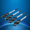 4Pcs Auger Bits Wood Cutting Hole Saw Reaming Twist Drill FourBlade Hex Shank 1825mm