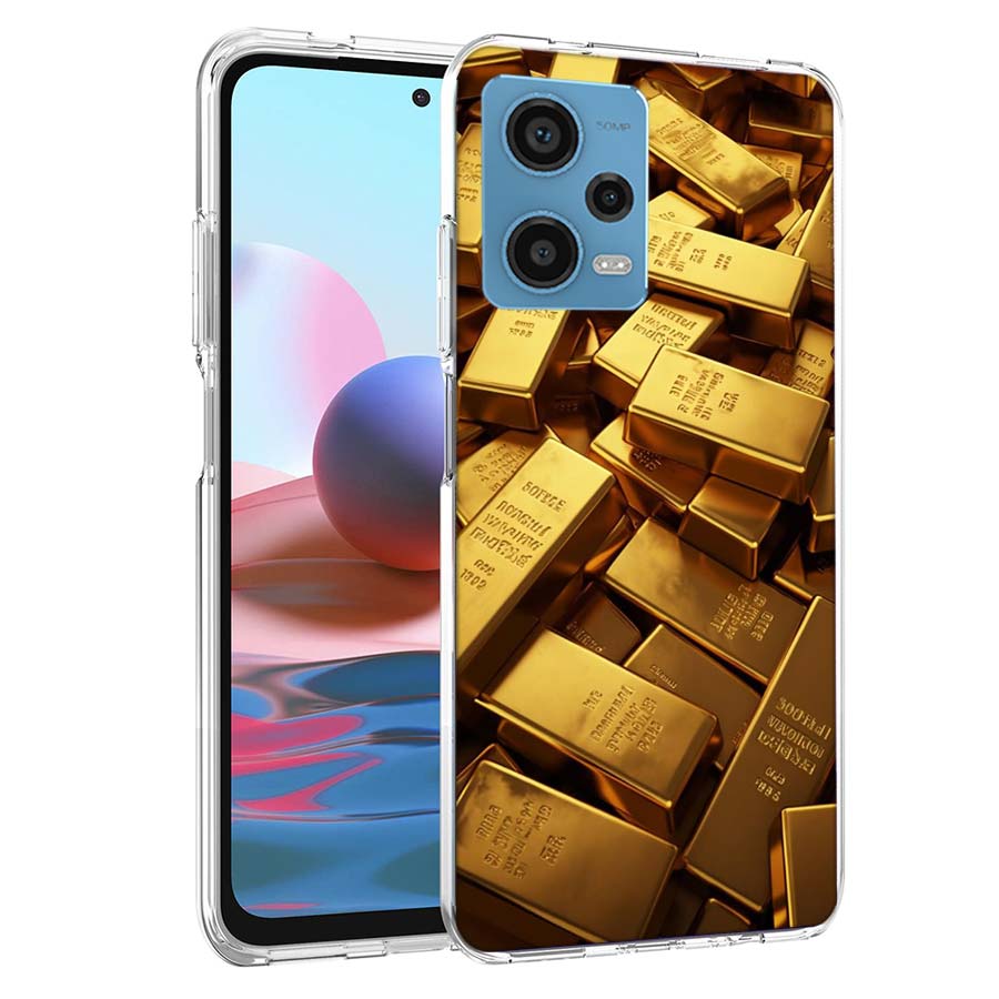 

Gold Bar Wealth and Finance Phone Case For Redmi Note 13 12 14 15 Pro Plus 13R 11 11T 11E 11S 10 Pro 10S 9 9S Cover Cell Clear T Redmi Note 12 Pro 5G