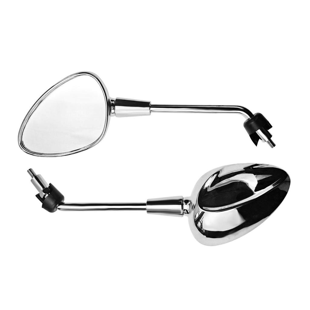 Vespa Sprint 150 GTV Silver Rhombus Rearview Backup Mirror