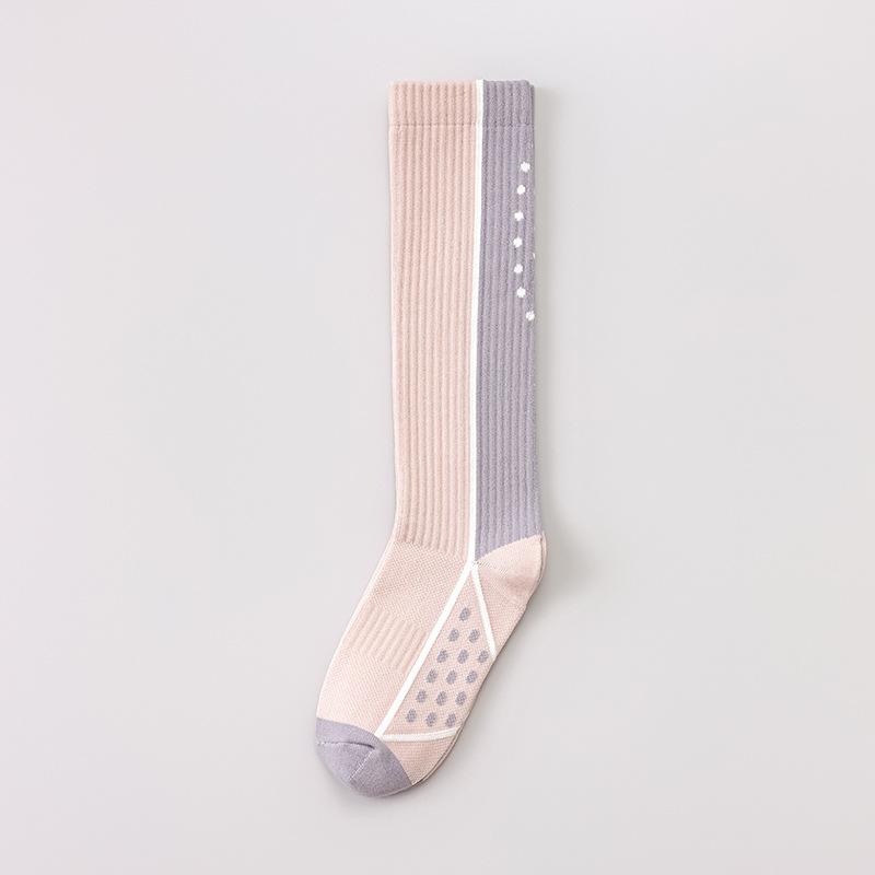 Long Socks Pure Cotton Fitness Running Skipping Rope Sports Socks Indoor Pilates Yoga Socks Pressure Thin Calf Socks
