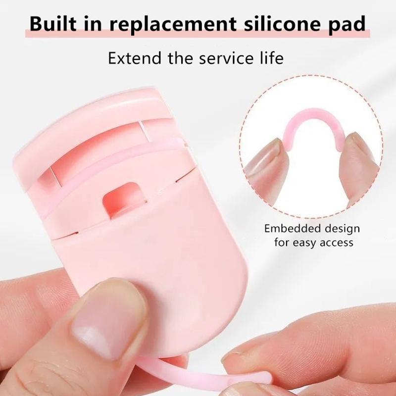 Mini Eyelash Curler Professional Multicolor Folding False Eyelashes Auxiliary Eyelash Curling Clip Beauty Cosmetic Makeup Tools