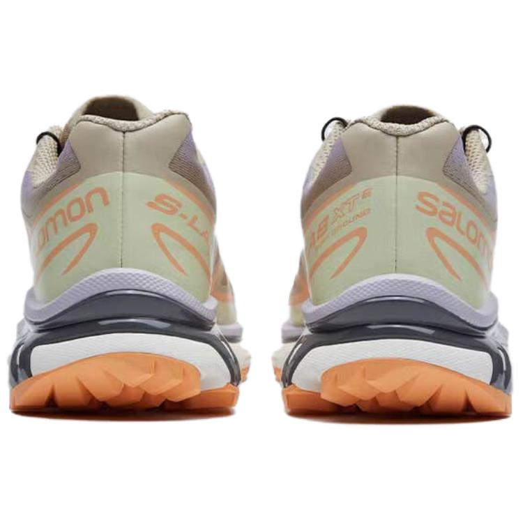 SALOMON XT-6 Skyline Peach Quartz Orchid Petal Herren Sneakers Cremeweiß-Pfeffer L47440500