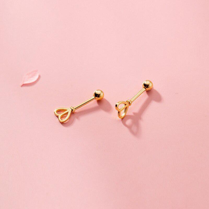 

Маленькие свежие серьги-подвески с полыми элементами для женщин, летние милые серьги с круглыми бусинами из шелка с закруткой, модные ювелирные серьги золотой