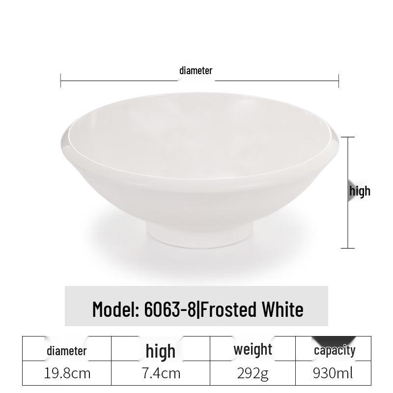 Handon Nordic Melamine Noodle Bowl