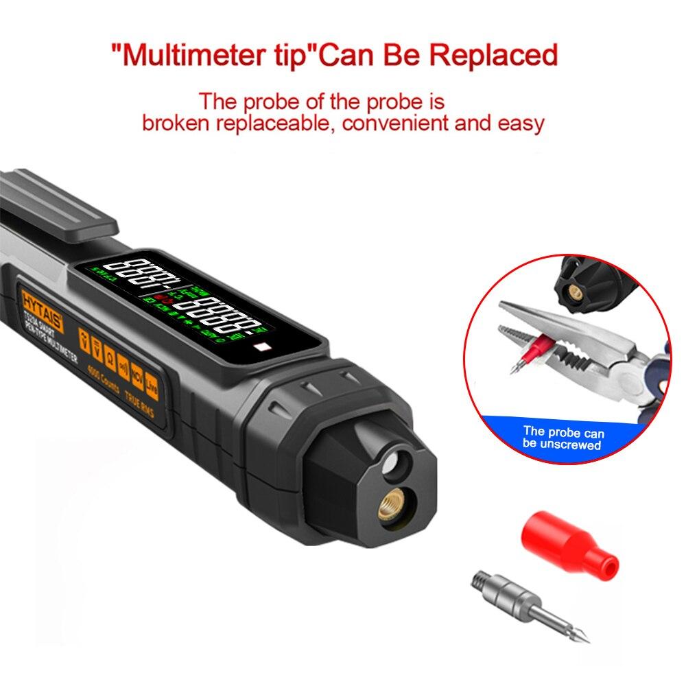 Pocket Digital Multimeter Pen TS20A/B with 4000 Counts Display - AC/DC Voltage NCV Phase Sequence and Temperature Measurement