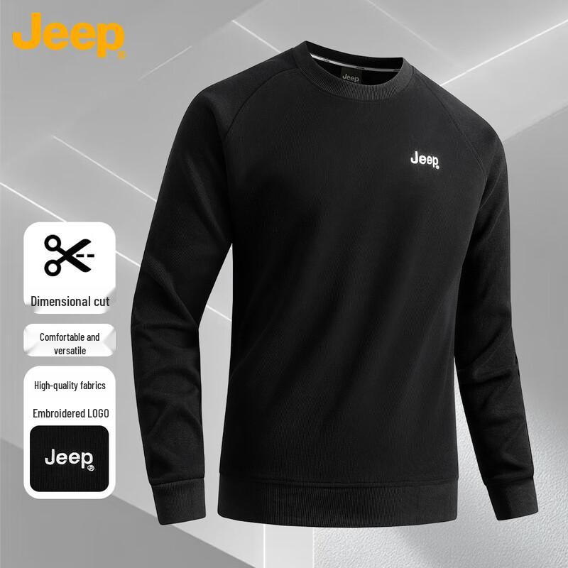 

Jeep Unisex Crew Neck Pullover Sweatshirt XL
