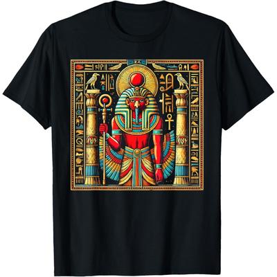 Thoth Ägyptischer Gott Ägyptische Mythologie Pyramide Altes Ägypten T-Shirt(16)