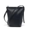 Large screen mobile phone bag female messenger new mini bag, high-end feeling, small and lightweight first-layer cowhide bucket bag