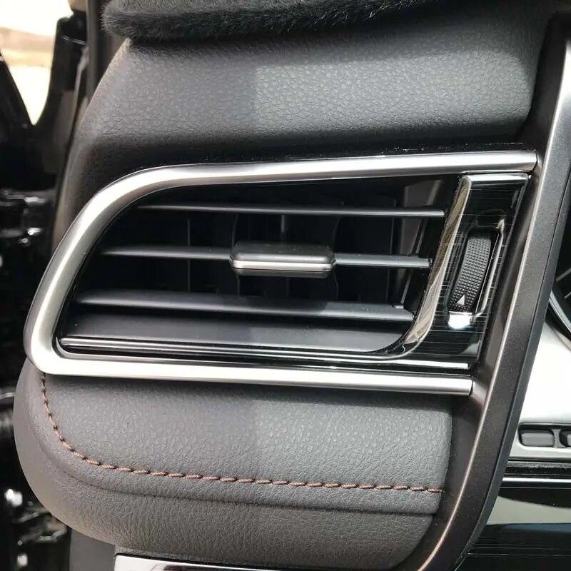 For Toyota Camry XV70 2018-2022 2023 Stainless Steel Car Interior Accessories Auto Side Air Condition Vent Outlet Cover Trims