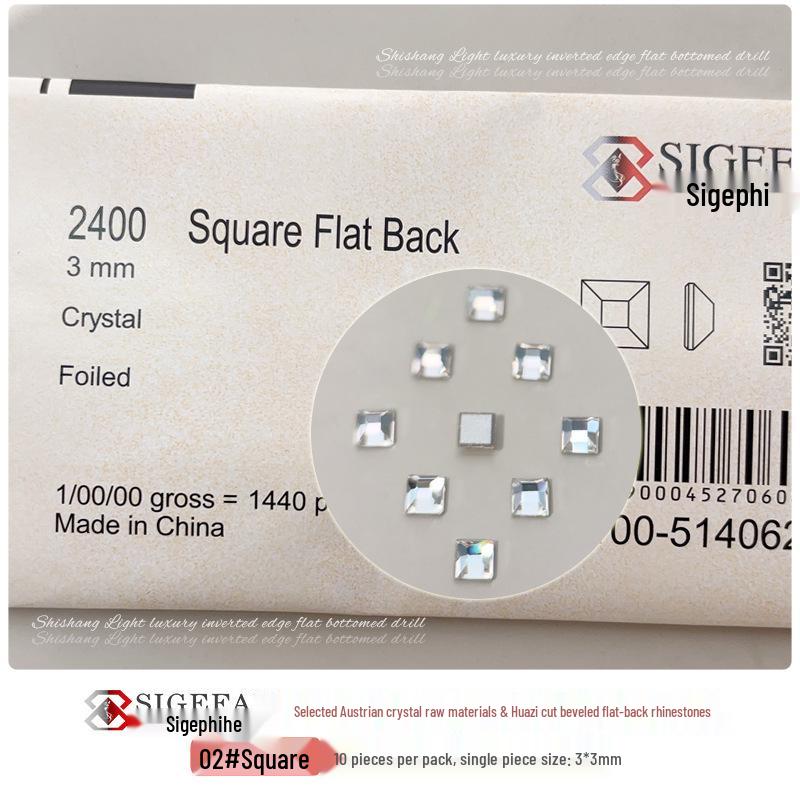 

Стразы из австрийского хрусталя с плоской задней стороной, Блестящий нейл-арт Маркиза Ромб, Прозрачные белые неправильной формы бриллианты