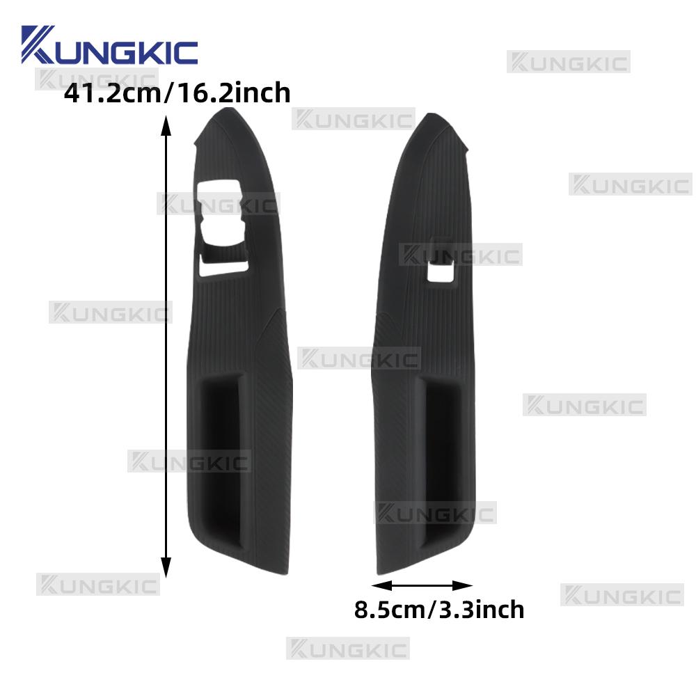 For Ford Mustang GT Dark Horse EcoBoost 2015-2021 2022 2023 2024 2025 2026 2027 LHD Car Door Button Panel Silicone Decor Cover