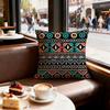 Retro patterns Cushion Cover Set of  Decorative Short Plush Pillow Covers for Sofa Soft  Cushion Case x cm