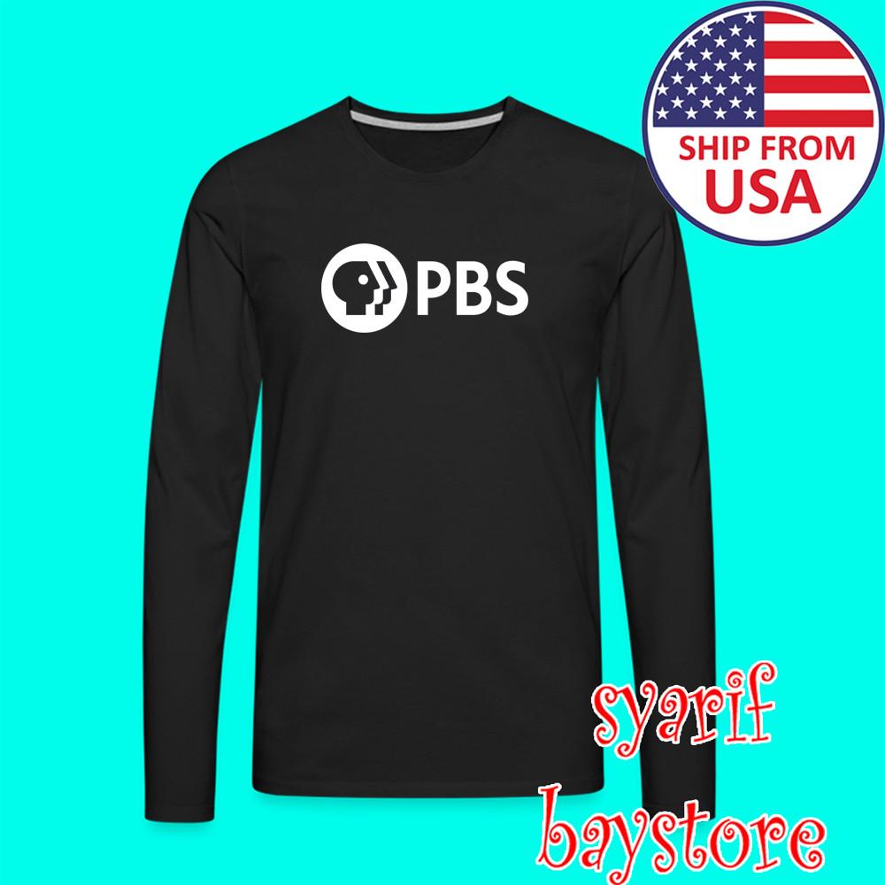 

PBS Public Broadcasting Service Men#039;s Black Size S to 2XL Unisex T-Shirt XXXL
