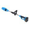 Cordless Leaf Blower 21V Li Battery Powered 520CFM Foldable Electric Blower for Yard Lawn Care Blue US Plug