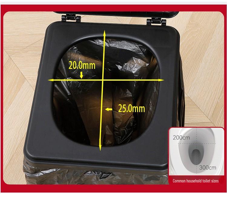 Foldable Portable Camping Toilet for Kids and Adults