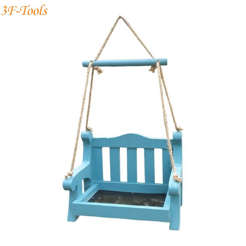 Automatic hanging pet chair feeder balcony villa garden bird feeding