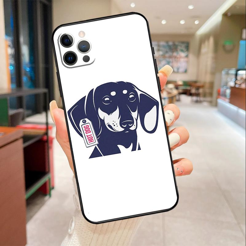 Dachshund Dog Phone Case For iPhone 16 15 14 11 12 13 17 Pro Max mini 15 Plus 16e 17 Air Protective Cover
