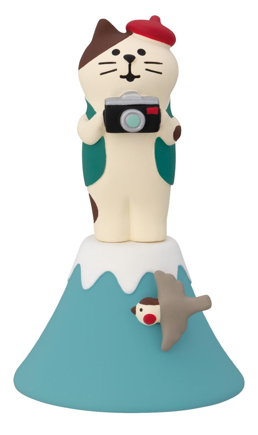 

Decor Corporation concombre Traveling Cat Camera W5 Size Approx. D4.6 H8.2 ZCB-29671