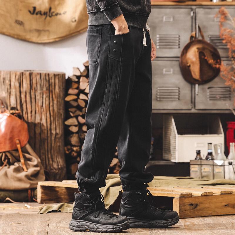 

Men s American Retro Heavyweight Jogger Sweatpants 4XL