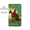 iN2IT Tarot Deck with Keywords 78 Tarot Cards 5 Bonus Oracle Cards Tarot Card Deck For Beginners Deck With Meaning