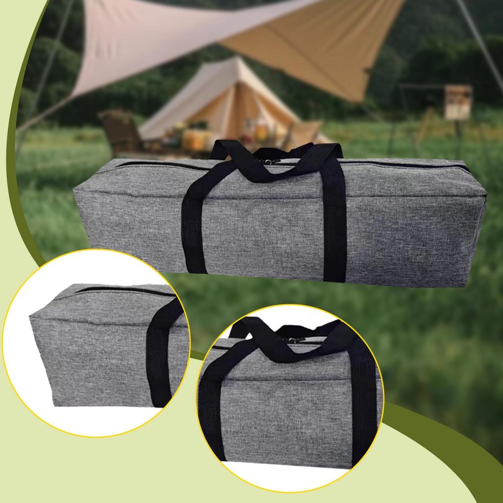 Camping Equipment Storage Bag Carry Top Handles Zippered Luggage Handbag for Sleeping Mat Canopy