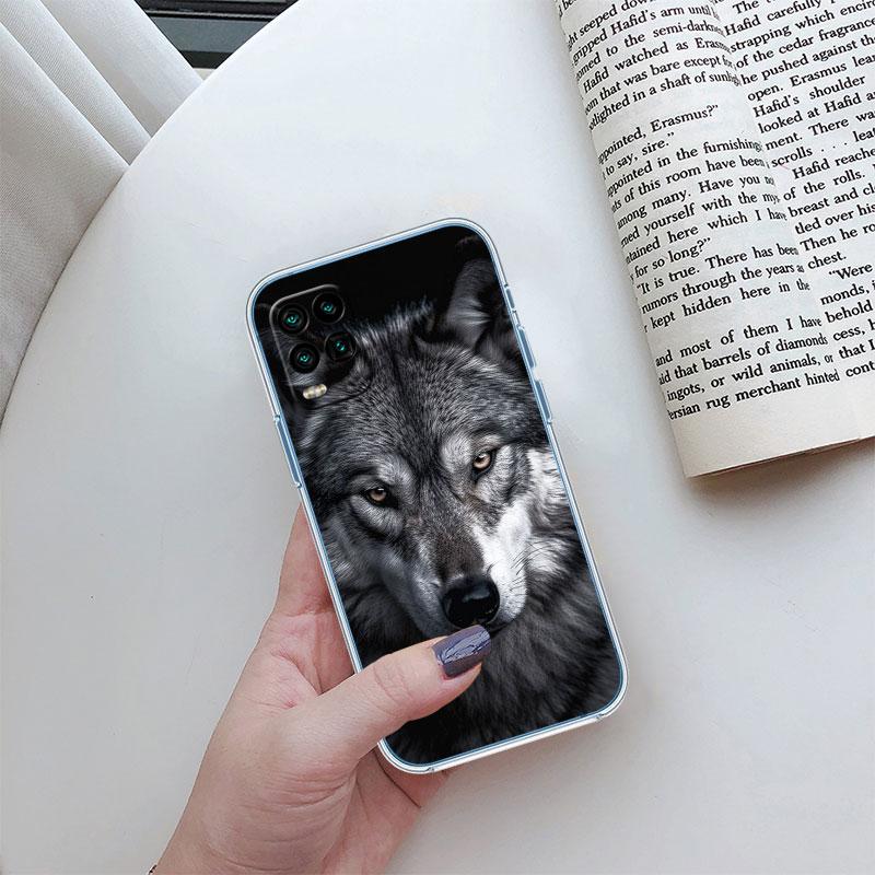 

Wolf Tiger lion Transparent Phone Case for Motorola Moto G10 G20 G30 G31 G32 G34 G35 G41 G42 G50 G51 G52 G55 G60 G60S Motorola Moto G20