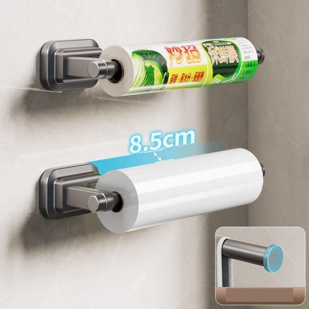 

Anti-slip Suction Cup Tissue Holder No Punching Roll Paper Holder Towel Roll Stand Cloth Holder