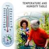 Termometro da parete per interni ed esterni, casa, giardino, serra, piantagione, misuratore di umidità, strumento di misurazione della temperatura