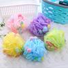 Large Colorful Bath Sponge Ball - Foaming Scrubbing Net for a Luxurious Shower Experience