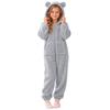 Kids Warm Double-Sided One-Piece Pajamas Jumpsuit Loungewear for Boys and Girls