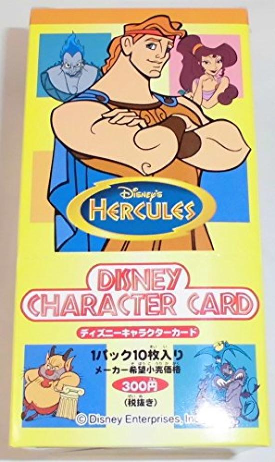 

Disney Disney Character Card Hercules BOX packs Trading Card Amada (15 included)