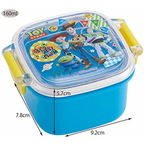 Skater Bento Box Mini 160ml Dessert Case Side Dish Holder Small Dishwasher Microwave OK Made in Japan Disney Toy Story 20 Boys RC1A