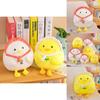 Adorable Farm Chick Plush Toy Soft Stress Relief Doll Perfect Birthday Gift For Girls