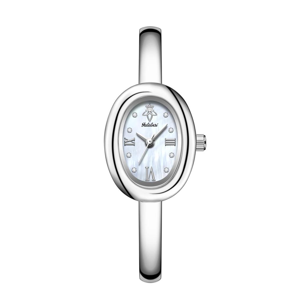 YaLaLuSi Women’s Water-Resistant Quartz Watch: A Minimalist and Elegant Oval-Dial Bracelet Watch – The Perfect Gift Reloj Mujer