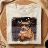 Cool Cat Drinking Boba Tea T-Shirt, Funny Cat Lover Shirt, Cute Cat Meme Tee, Cat Mom Gift, Aesthetic Cat Tee