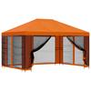 Garden Pavilion with Side Walls 4 X 3 M Orange