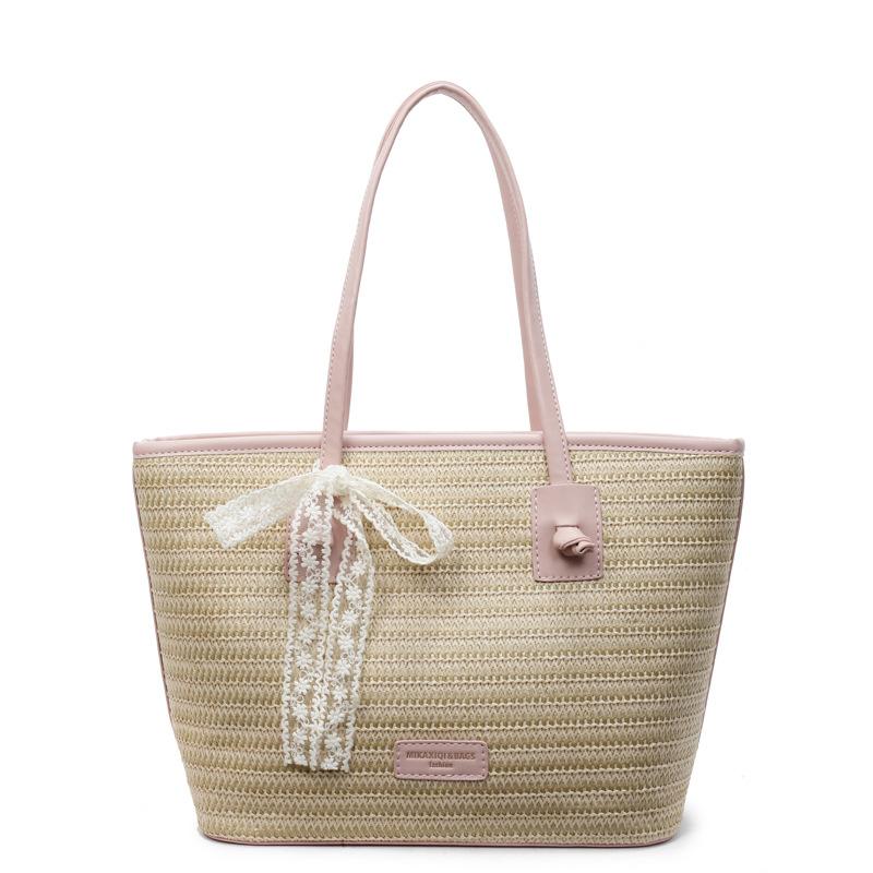 Leisure and Vacation Large-capacity Tote Bag Women's New Fashion Portable Shoulder Bag