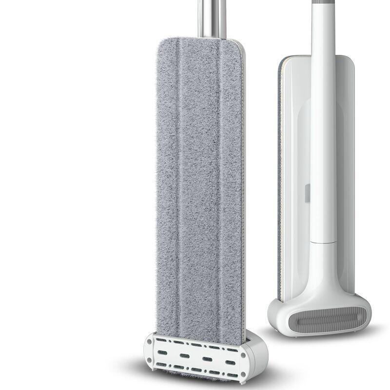 360° Rotating Microfiber Flat Mop - Large, Absorbent, Hand-Wash-Free Mopping for Easy Cleaning