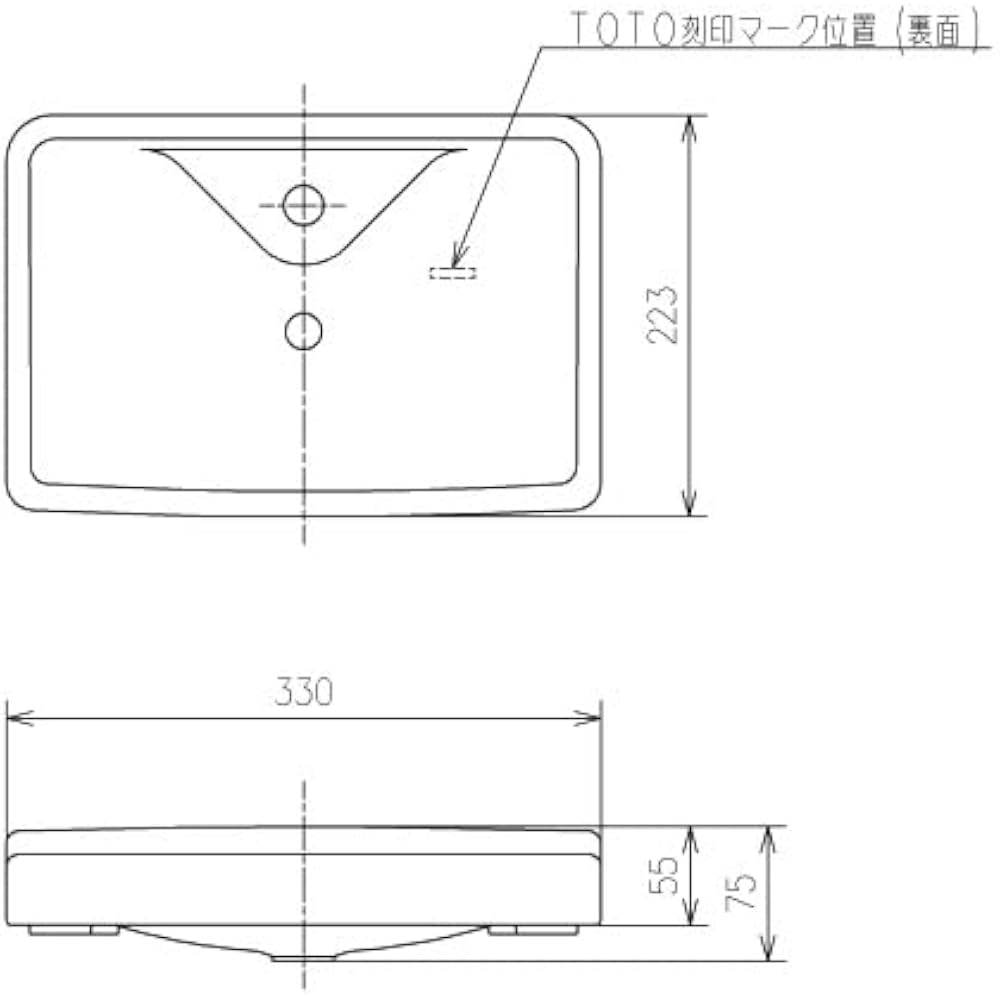TOTO Toilet Tank Lid [S277BCRU] CS_NEWCS_NEWL Series (Replacement Part) #SC1 (Pastel Ivory)